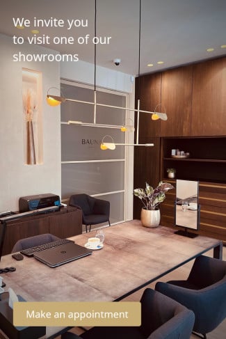 PLP banner showroom appointment EN