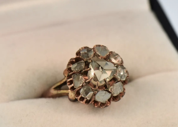 rose cut diamond internet picture 