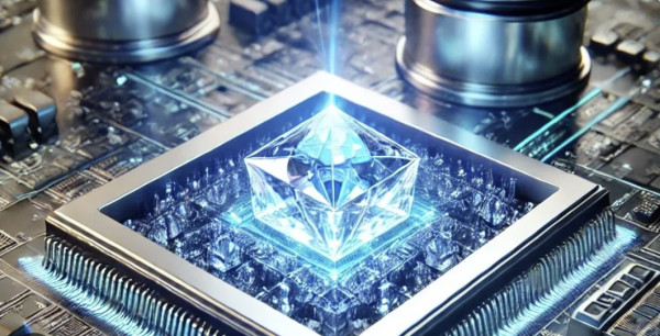 foto internet diamanten als halfgeleiders 