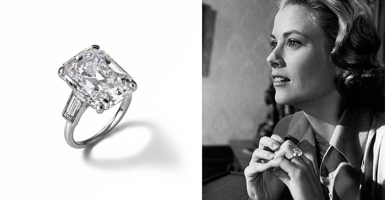 La bague de fiançailles de Grace Kelly : récit d'un diamant historique