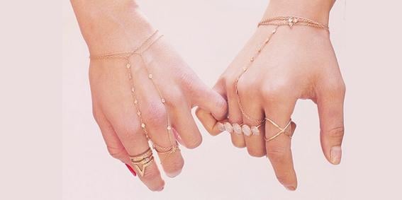 Trend: the hand chain
