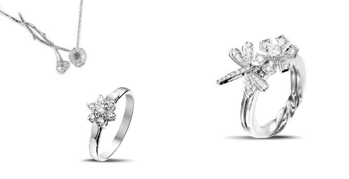 Quelle symbolique revêt l'achat d'une bague fleur en diamant?