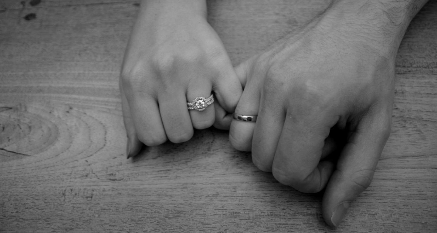 How can we easily exchange wedding rings in secret or as a surprise?