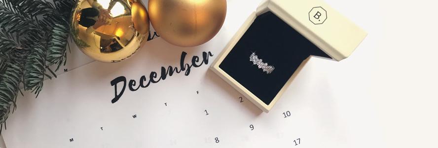 Brilliant earrings & rings, finding this year’s most festive jewellery