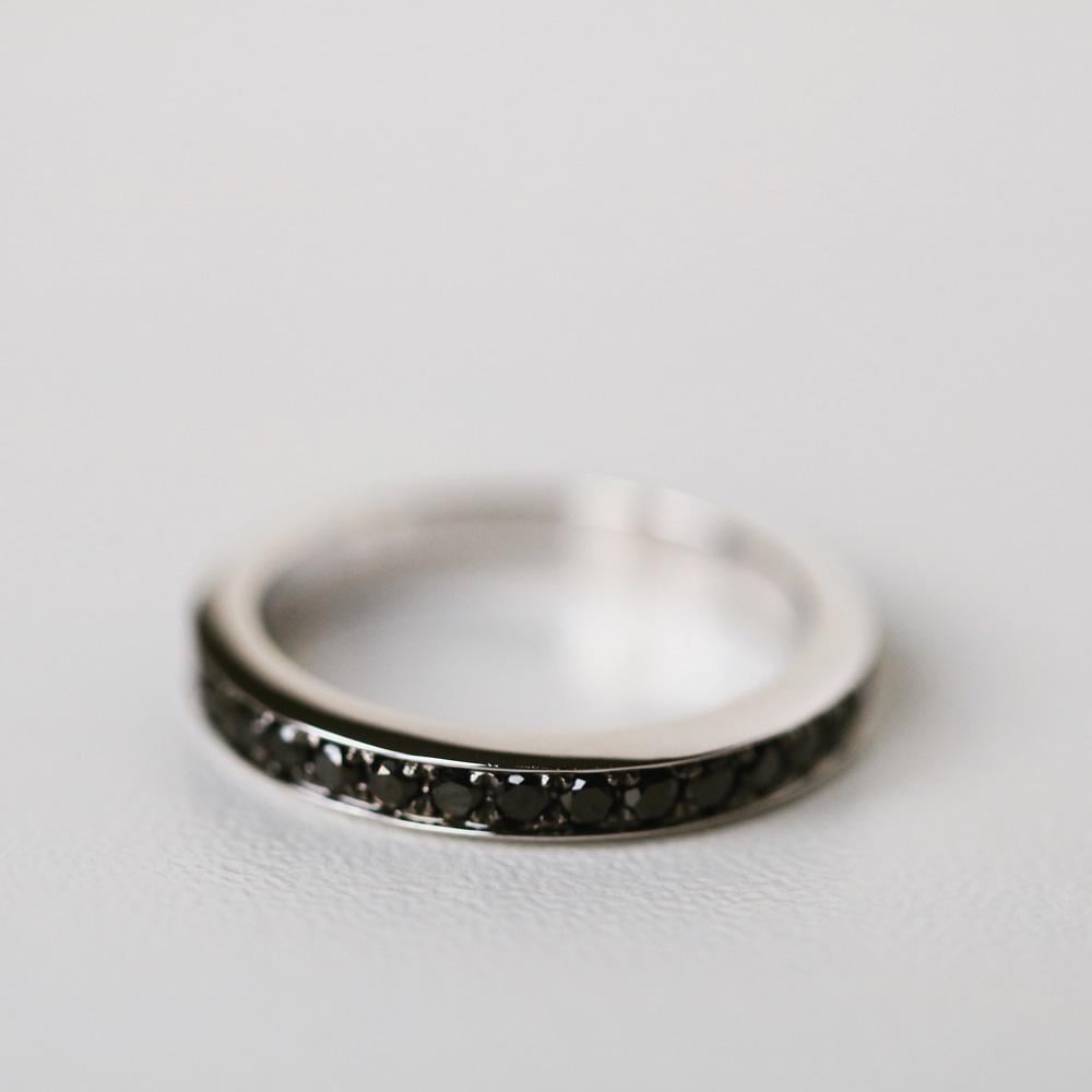 Looking for a special present for a man? Opt for a black diamond ring