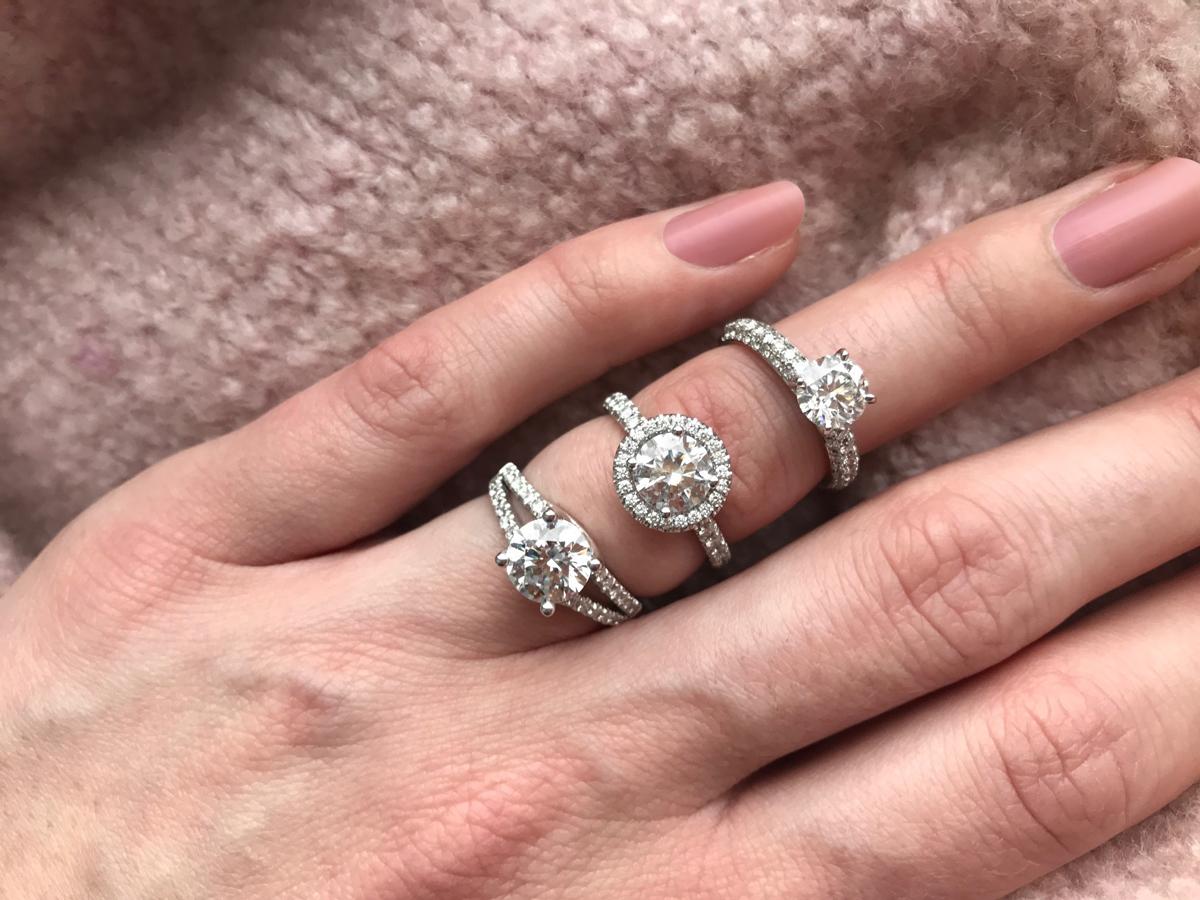 最受欢迎的求婚戒指钻石镶嵌方式