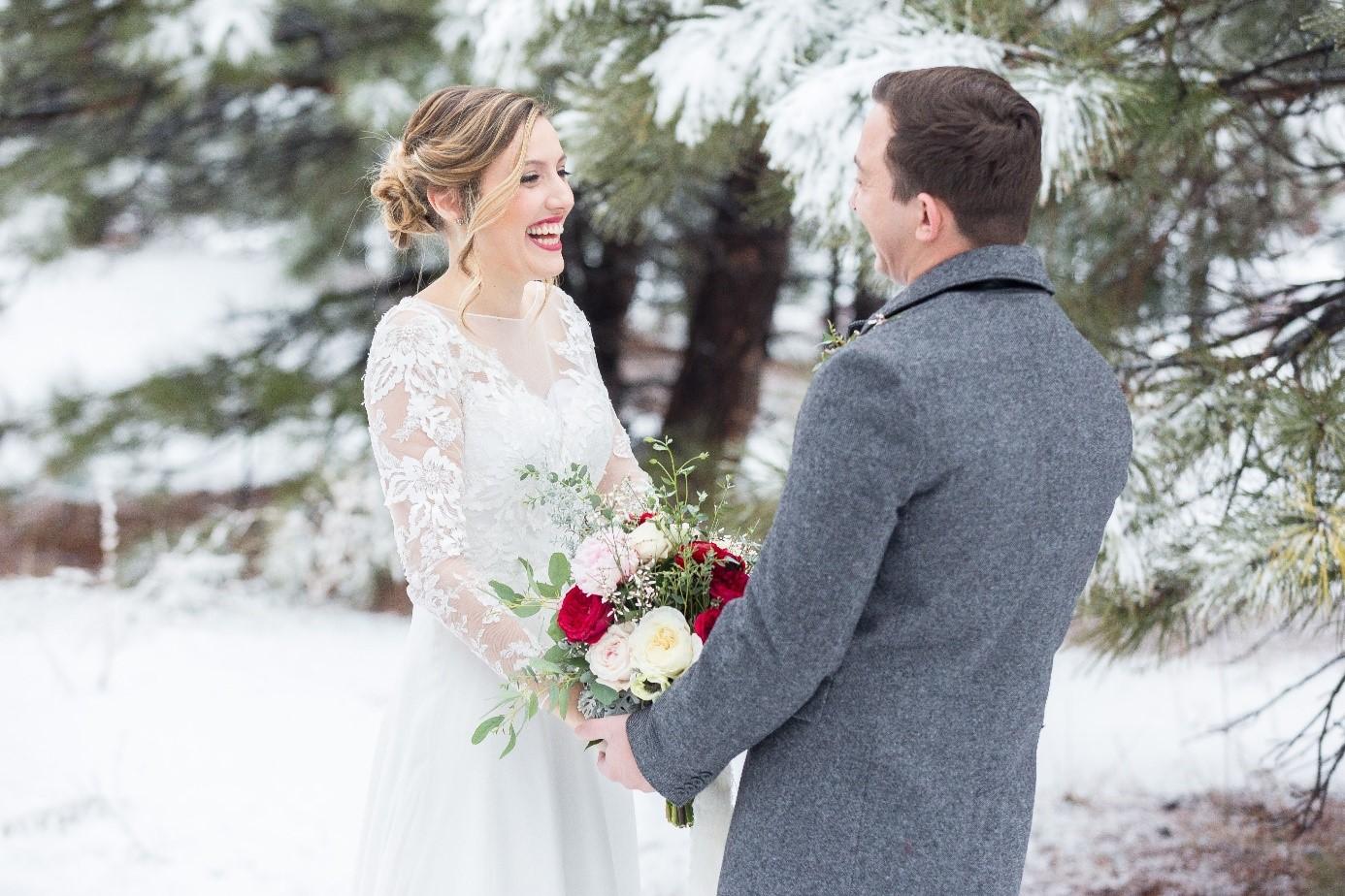 根据礼仪，您会在冬季婚礼上怎么打扮自己？