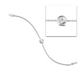 0.70 karaat diamanten satelliet armband in platina