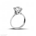 2.00 karaat diamanten solitaire ring in wit goud