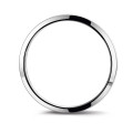 Platinden 3.00 mm hafif kubbeli yüzeye sahip alyans